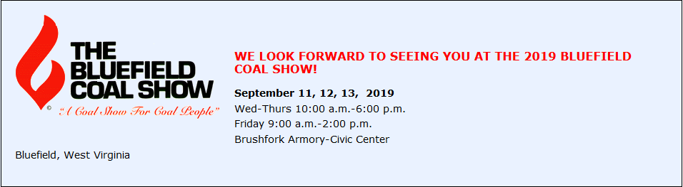 Bluefield Coal Show 2019